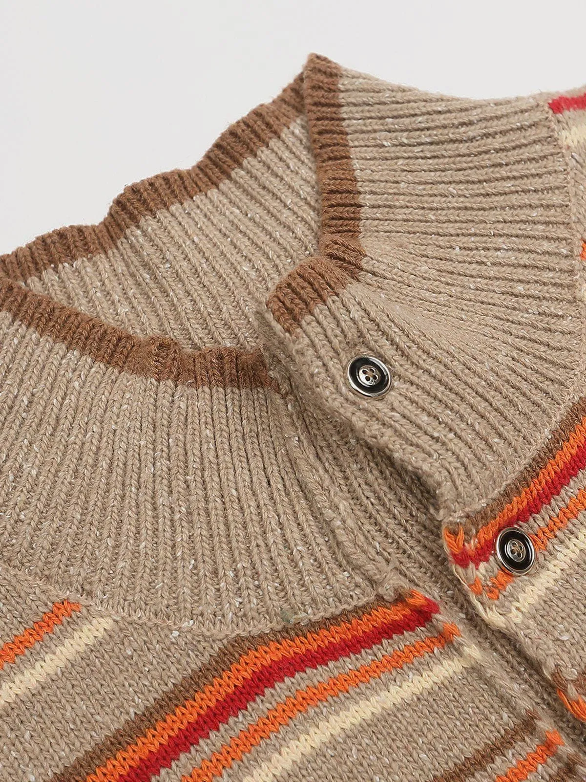 Aelfric Eden Button Neck Wool Sweater
