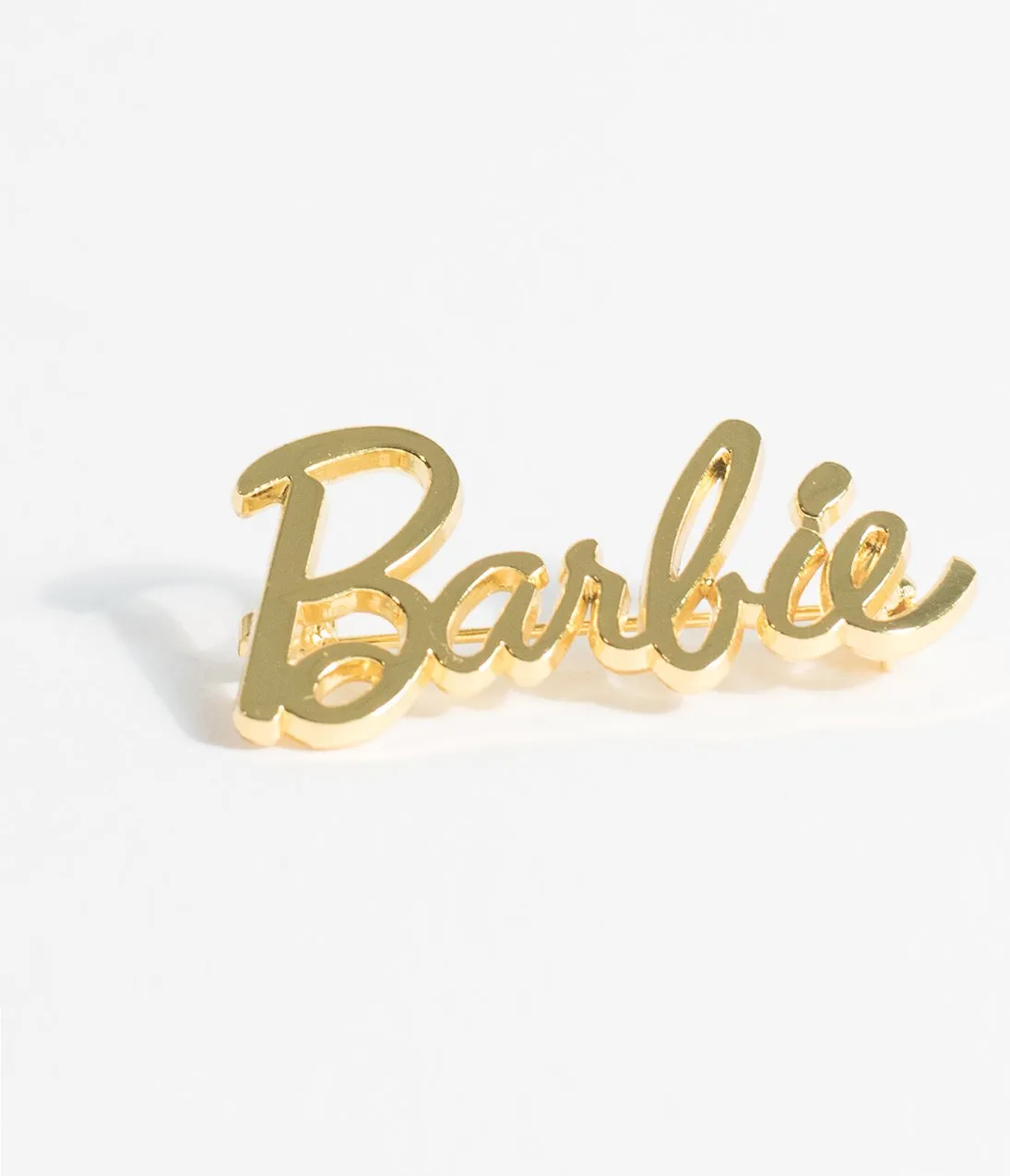 Barbie x Unique Vintage Golden Girl Brocade Sheath Dress