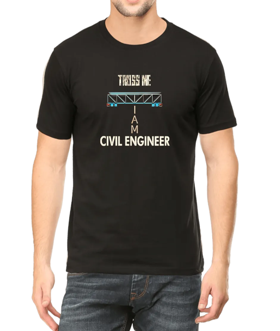 Civil Engineer T Shirt for Men D51