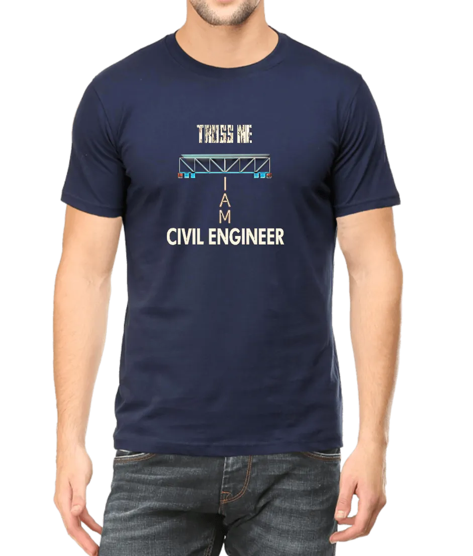Civil Engineer T Shirt for Men D51