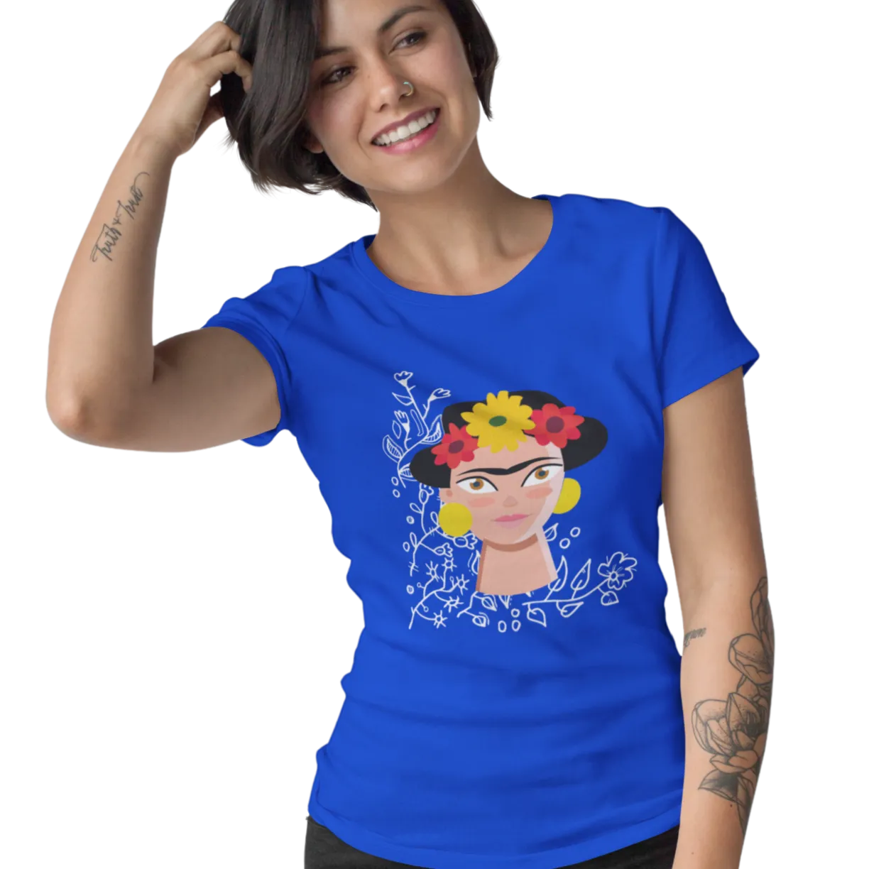Frida Says T Shirt for Women D35