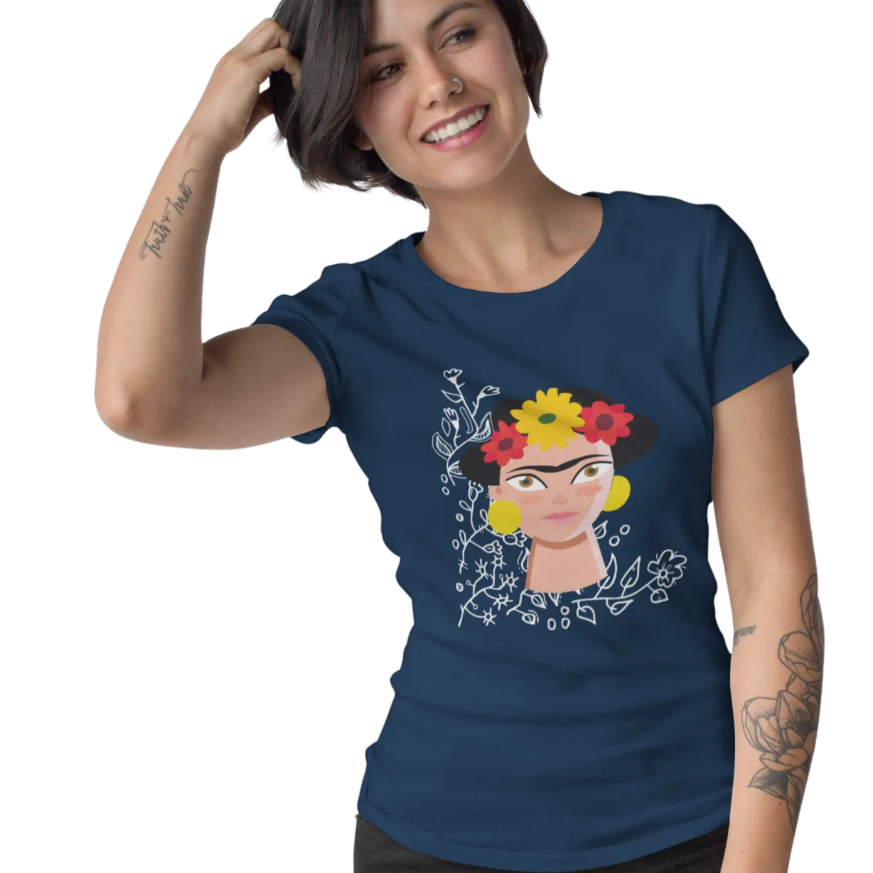 Frida Says T Shirt for Women D35