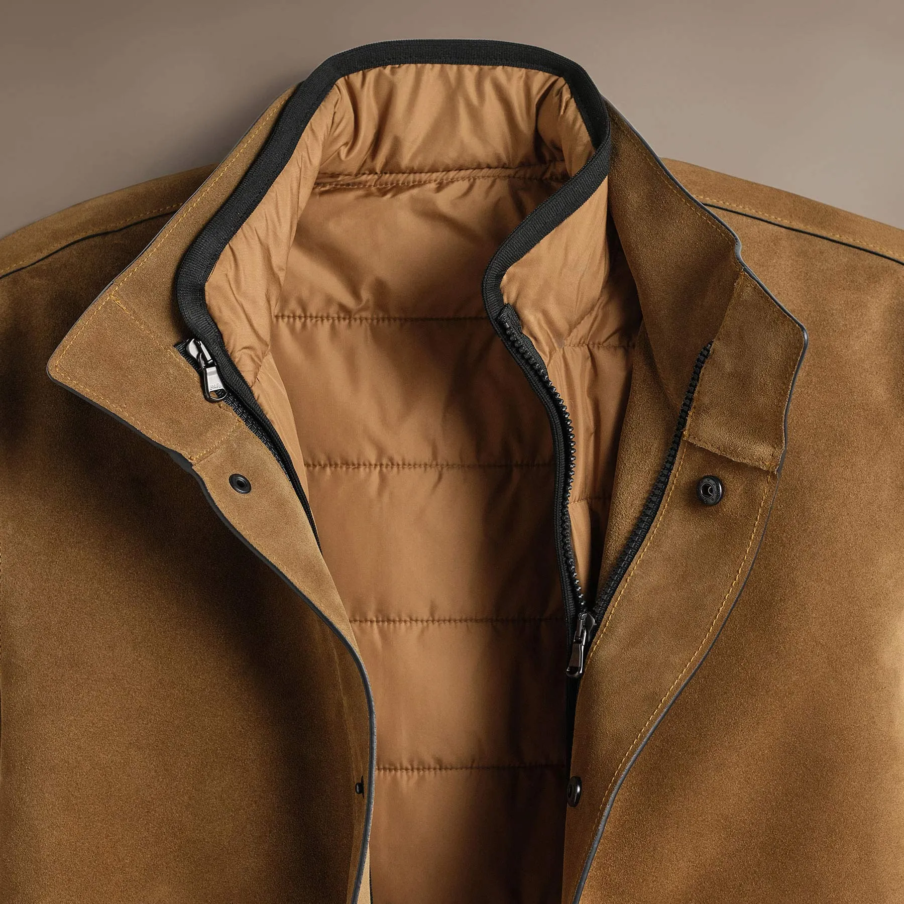 Suede Ranch Jacket - Tobacco