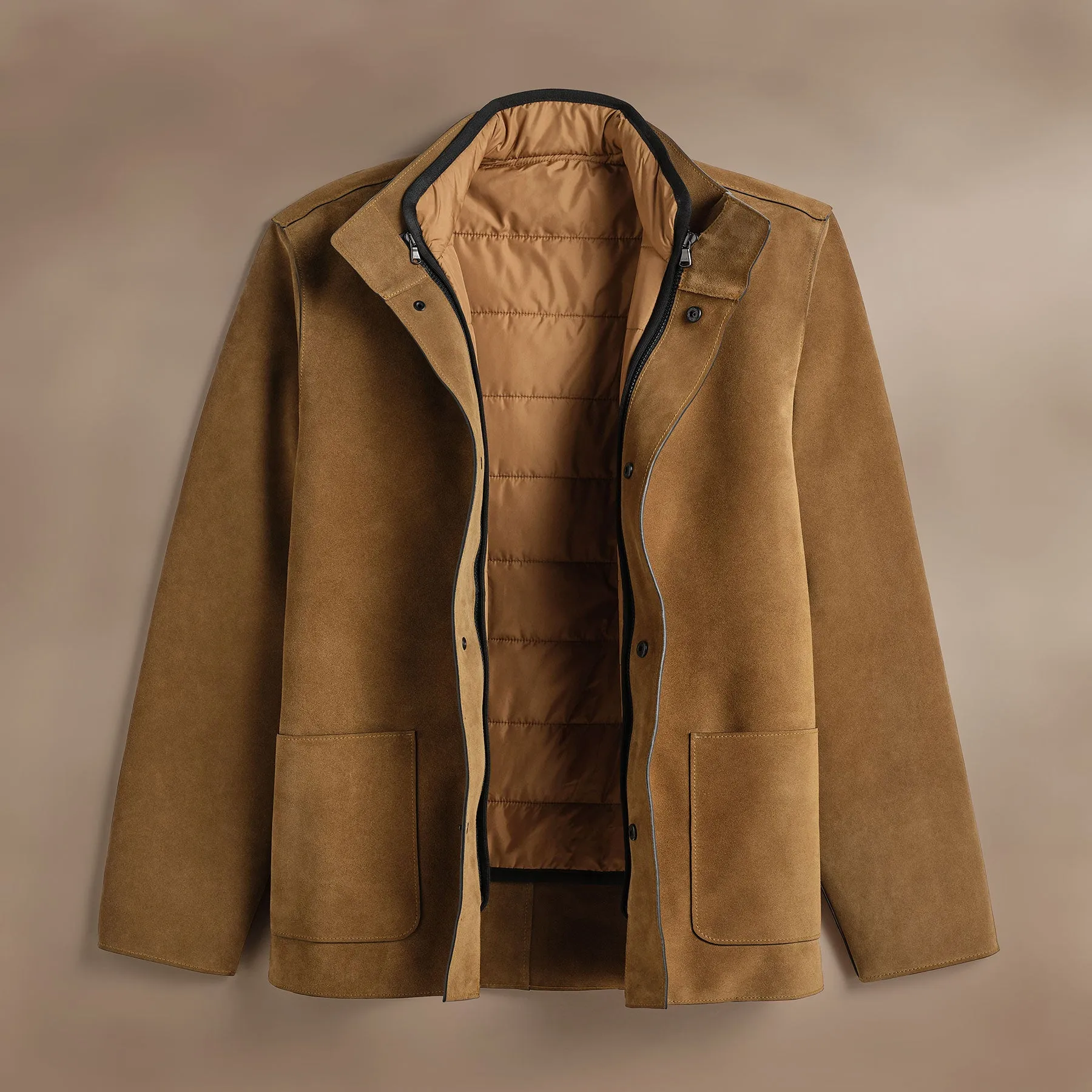 Suede Ranch Jacket - Tobacco