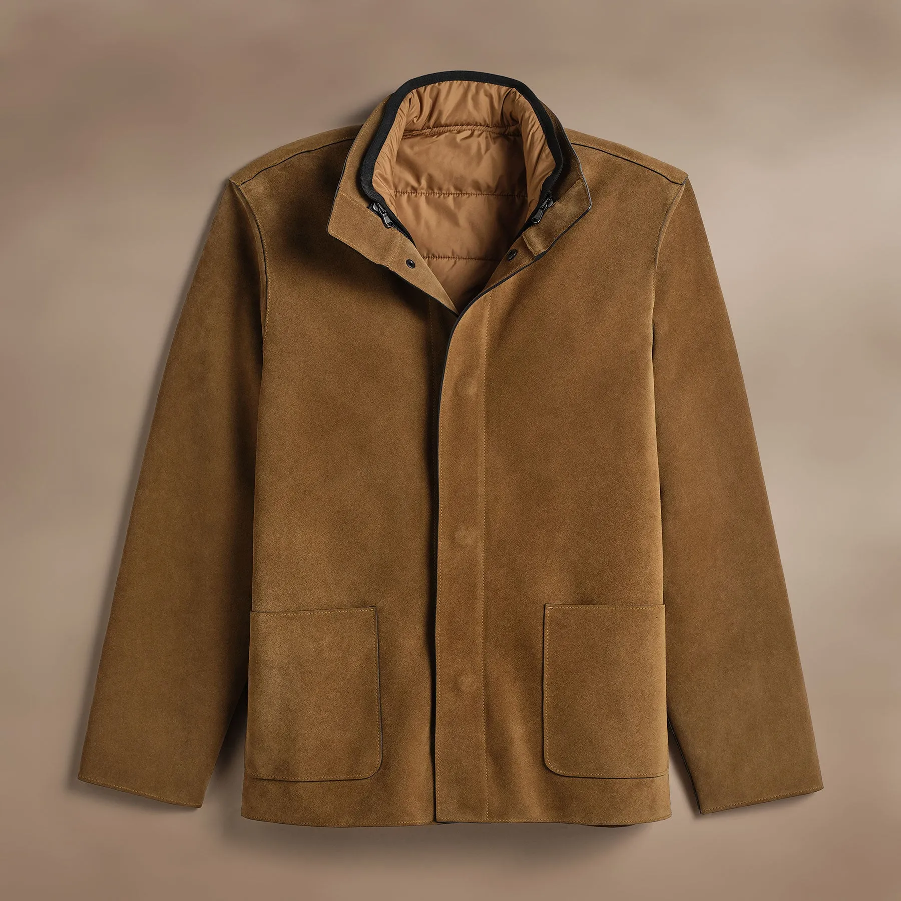 Suede Ranch Jacket - Tobacco