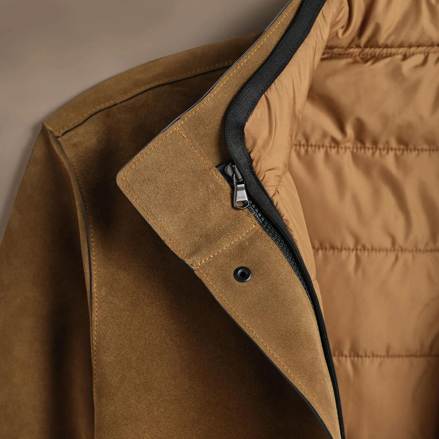 Suede Ranch Jacket - Tobacco
