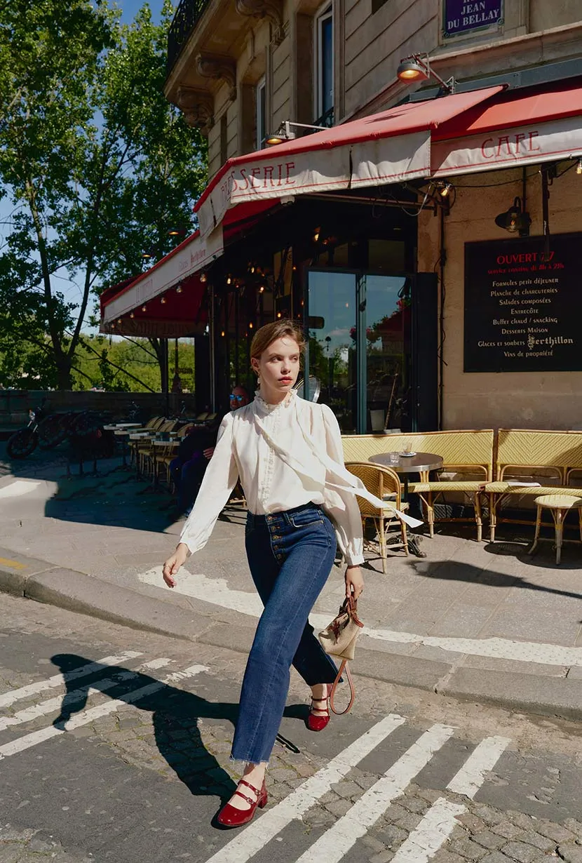 Tonette Blouse - Ivory
