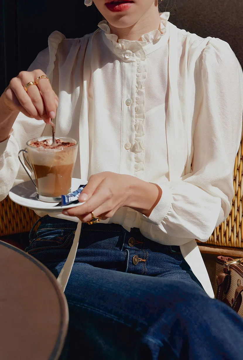Tonette Blouse - Ivory