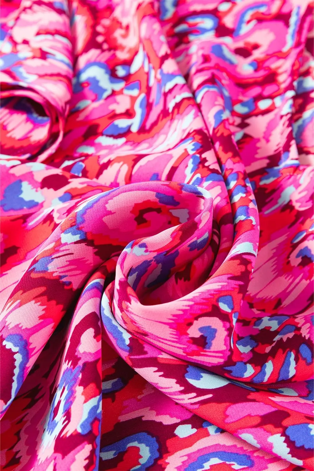 Women's Floral Graffiti Printed Tops Casual Boho Half Sleeve V Neck Tunic Tops Loose Fit Summer 2025 Blouses Shirts